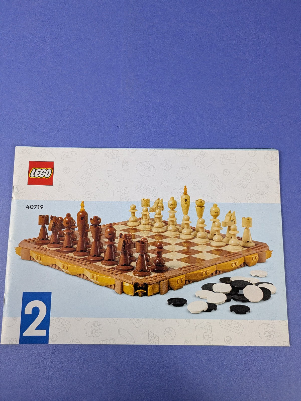 LEGO LEGO Brand Traditional Chess Set 40719 Complete Set Pre-Owned