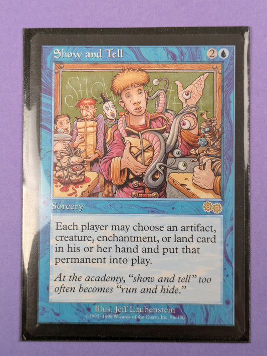 MTG Magic: Urza's Saga Show and Tell Rare #96/350 - NM