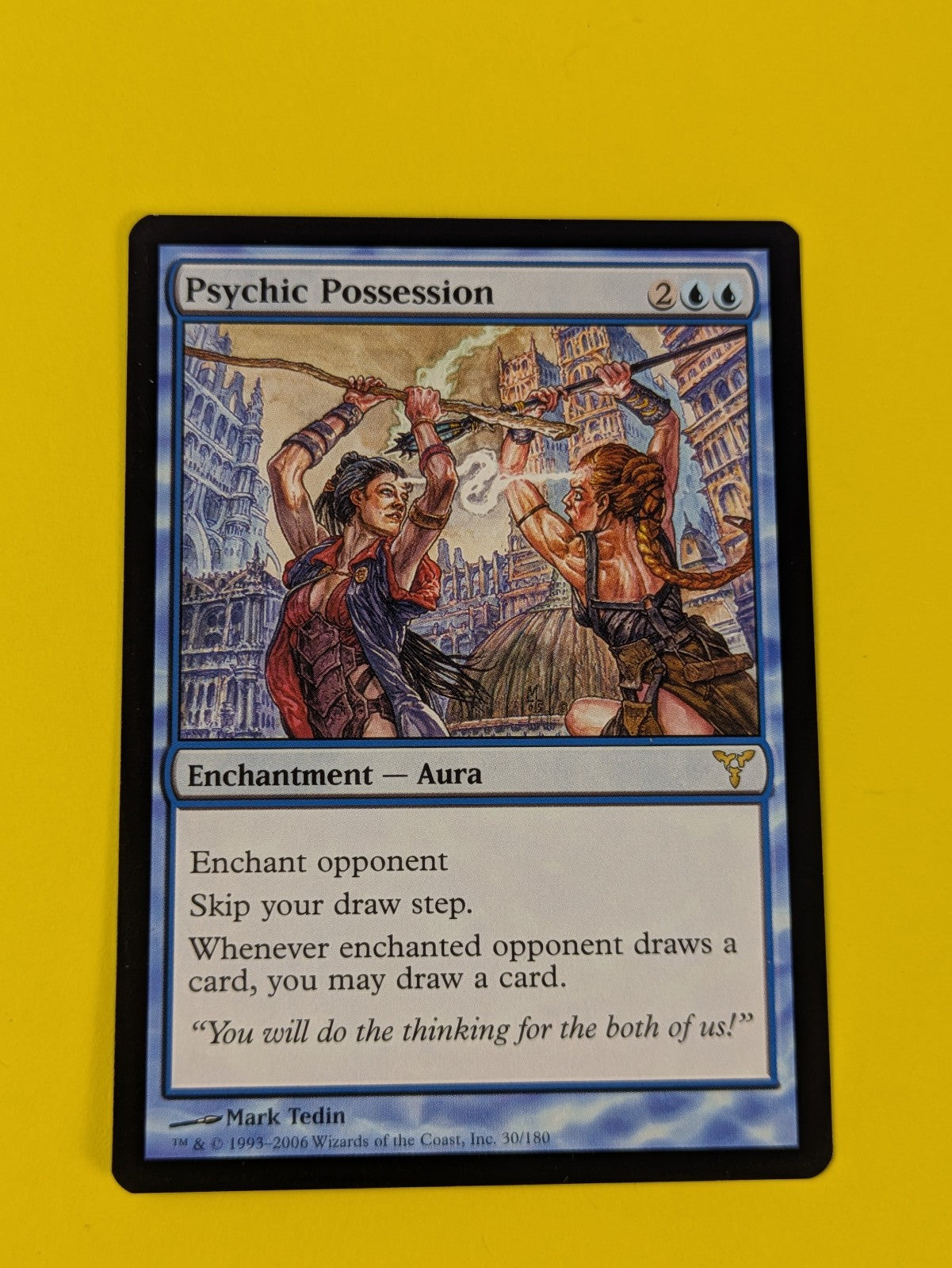 MTG Magic: Dissension: Psychic Possession #30/180 Rare - NM