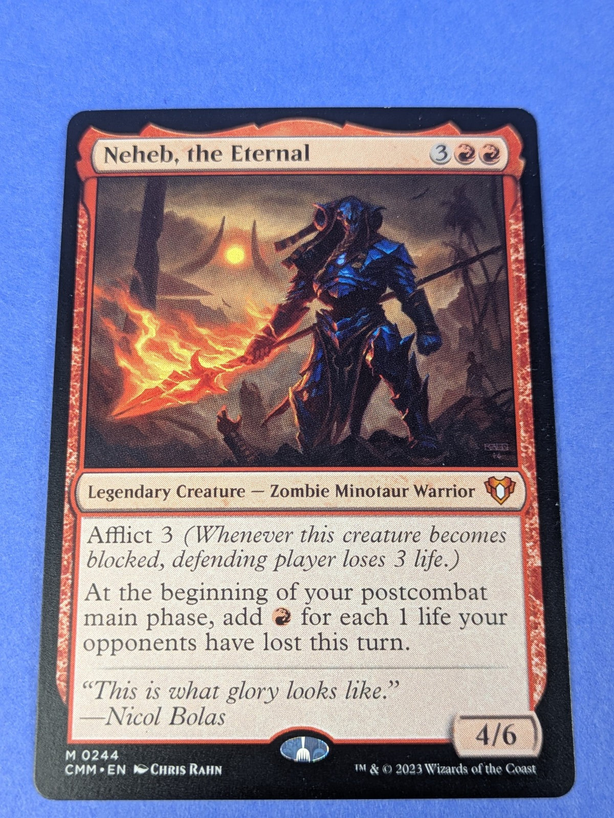 MTG Magic: Commander Masters: Neheb, the Eternal #0244 Mythic - NM
