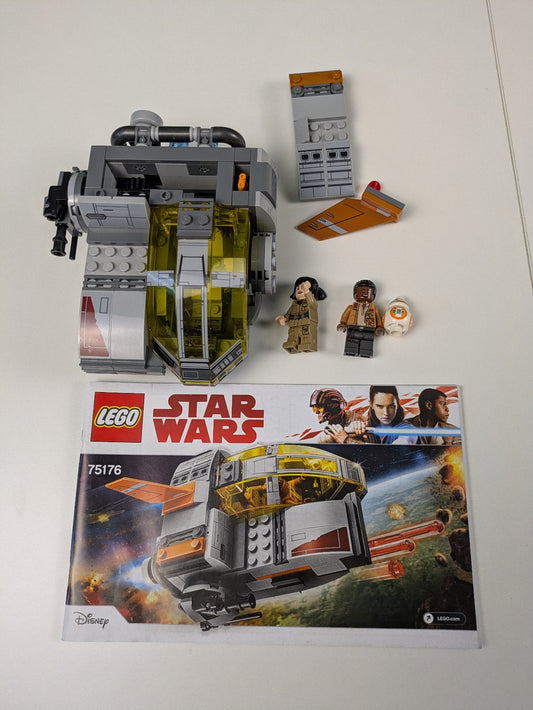 Lego Star Wars: Episode 8: Resistance Transport Pod Set 75176 - w/ Instructions
