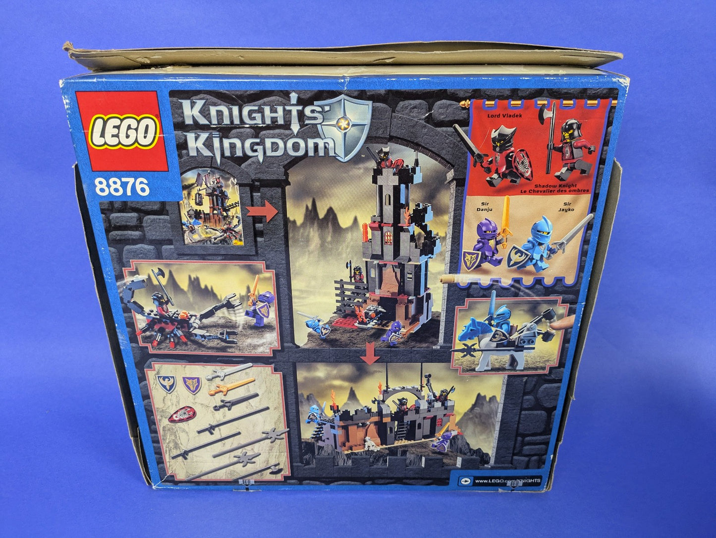Lego Castle: Knights Kingdom II:  Scorpion Prison Cave 8876