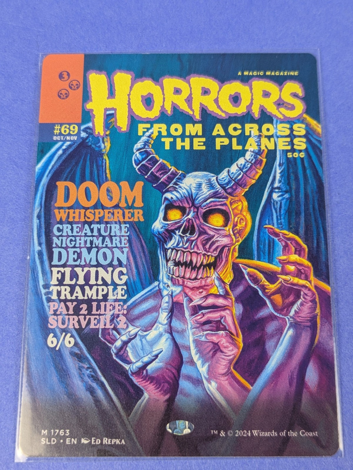 MTG: Secret Lair Drop: Doom Whisperer - Monstrous Magazine #1763 Mythic - NM