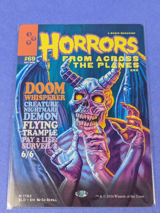 MTG: Secret Lair Drop: Doom Whisperer - Monstrous Magazine #1763 Mythic - NM