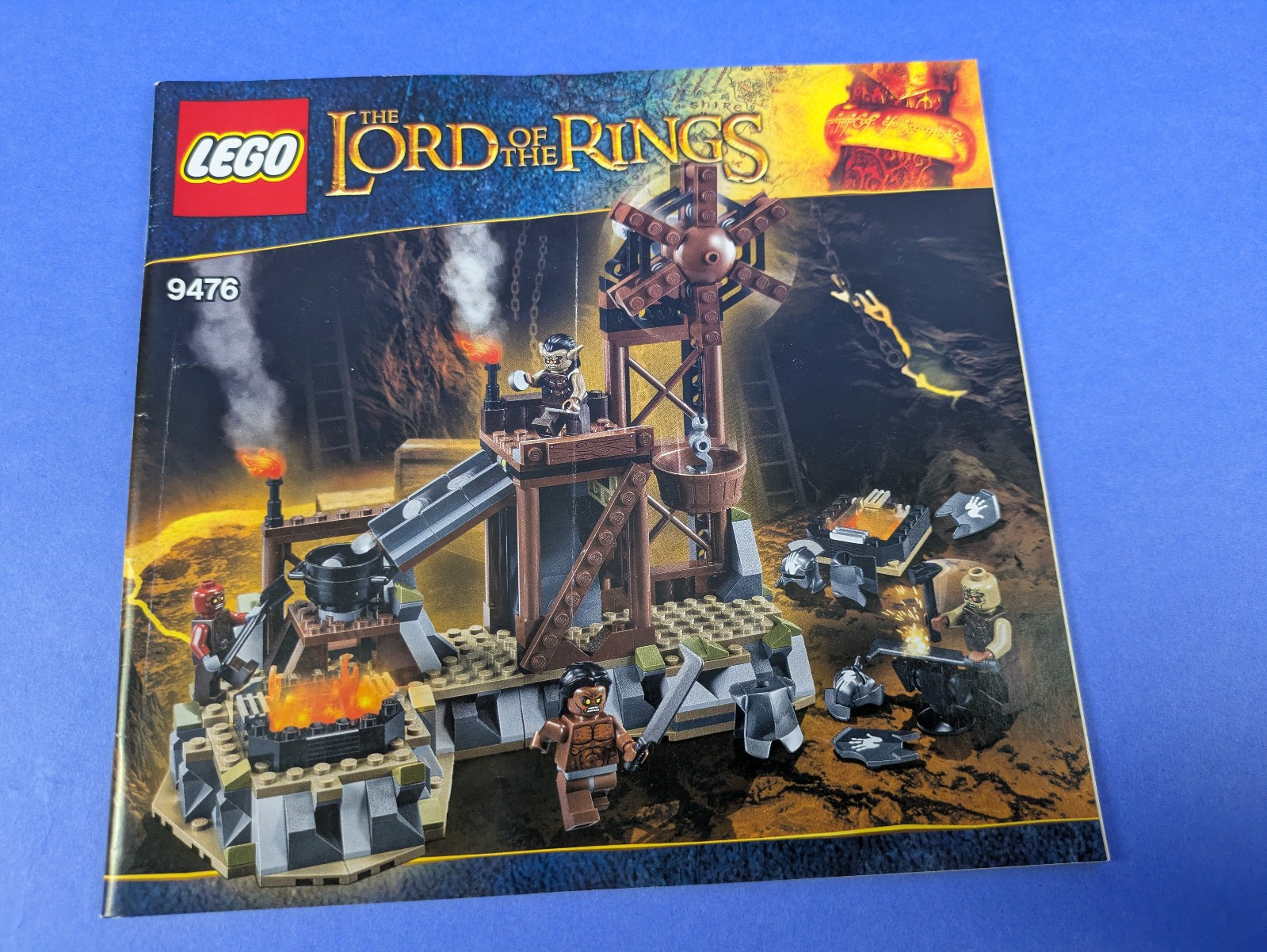 LEGO The Hobbit and The Lord of the Rings The Orc Forge 9476 Complete Pre-Owned