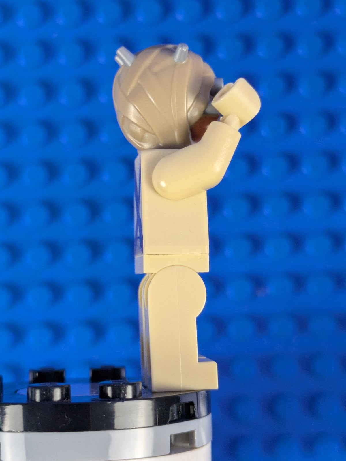 Lego Star Wars: Episode 4-6: Tusken Raider - Dark Tan Head sw0620 Set 75081