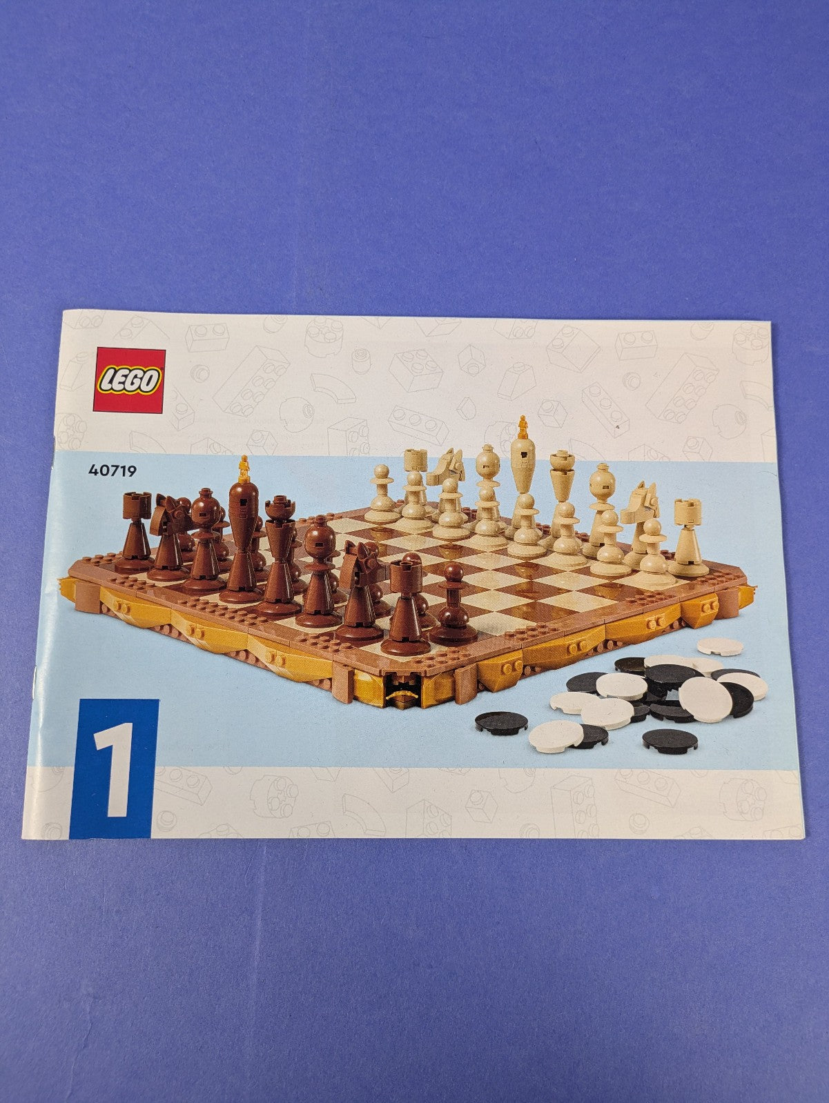 LEGO LEGO Brand Traditional Chess Set 40719 Complete Set Pre-Owned