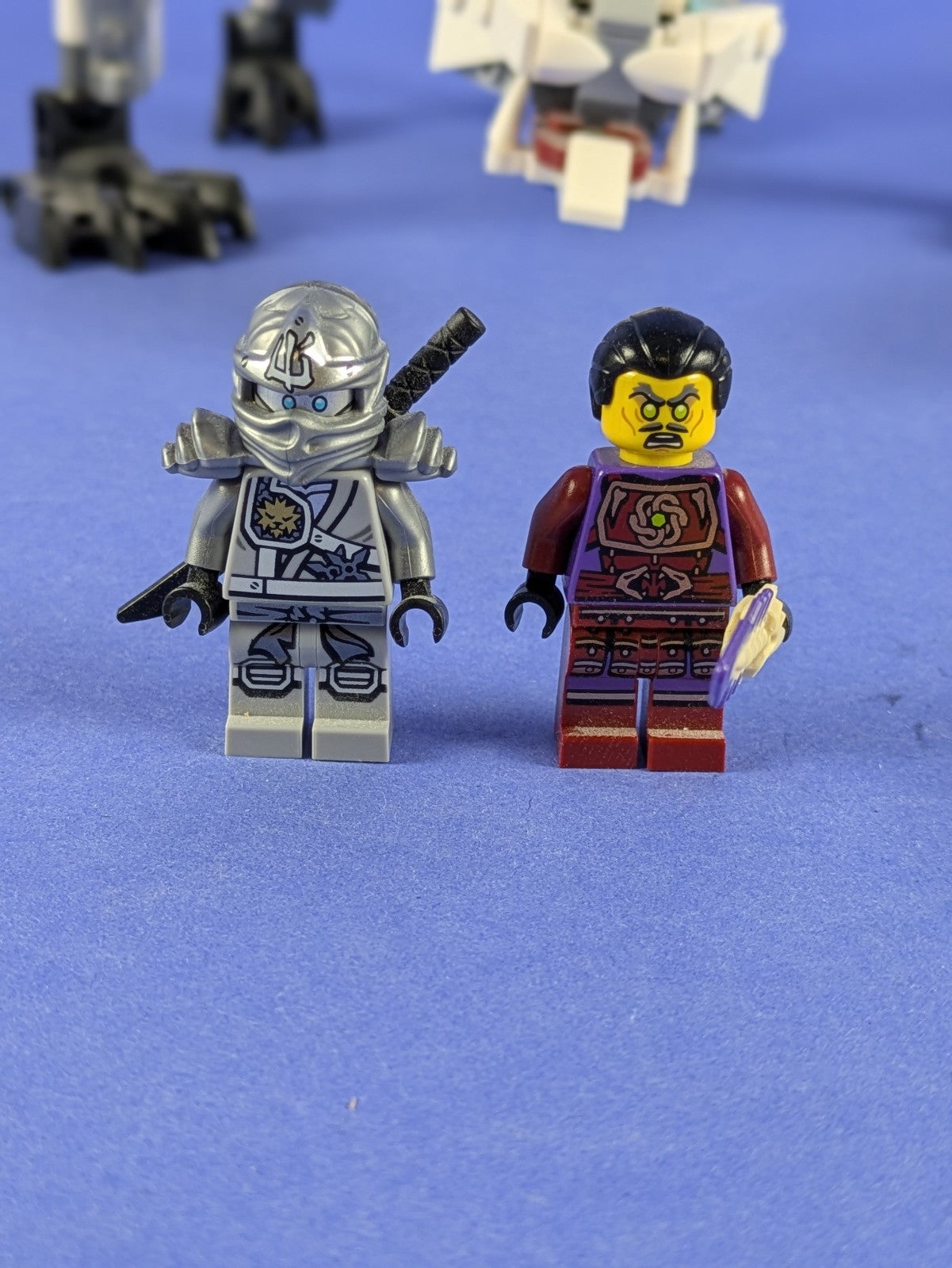 LEGO NINJAGO Titanium Dragon 70748 Incomplete Set Pre-Owned