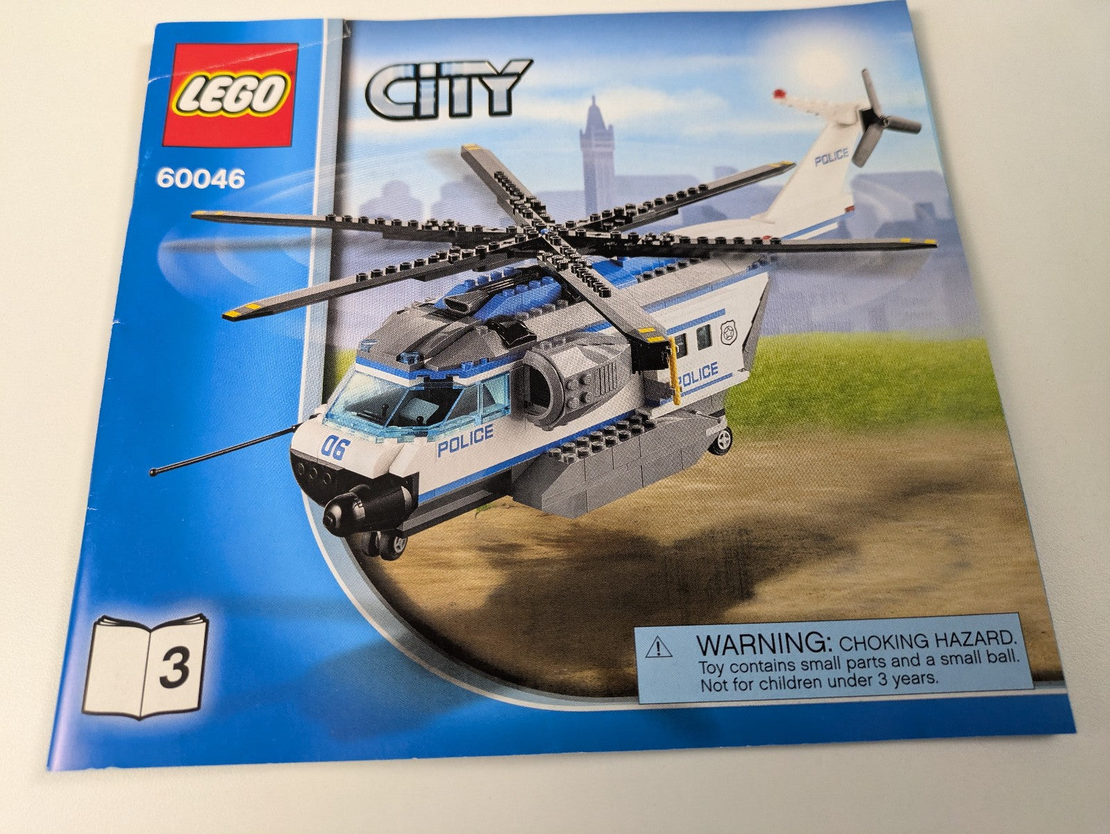 Lego City: Town: Police: Bundle Set 6-in-1 - w/ Instructions