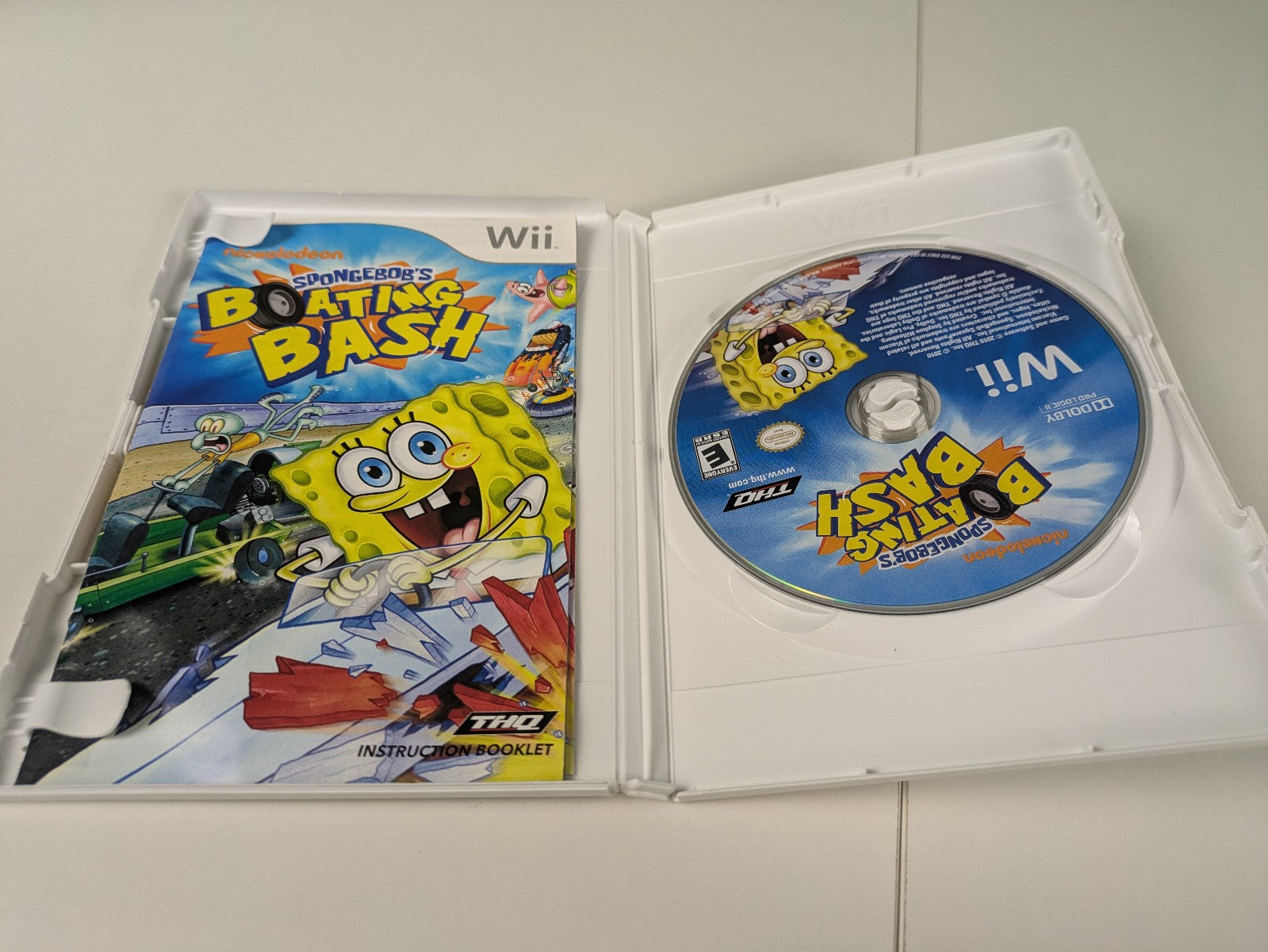 SpongeBob’s Boating Bash (Nintendo Wii, 2010) CIB
