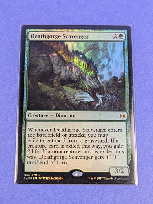 MTG Magic: Ixalan: Deathgorge Scavenger Foil #184/279 Rare - NM