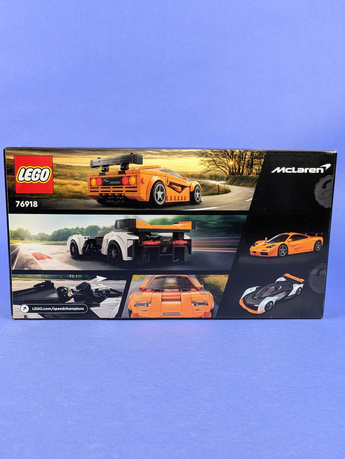 LEGO SPEED CHAMPIONS McLaren Solus GT & McLaren F1 LM 76918