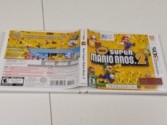 New Super Mario Bros. 2 (Nintendo 3DS, 2012) CIB