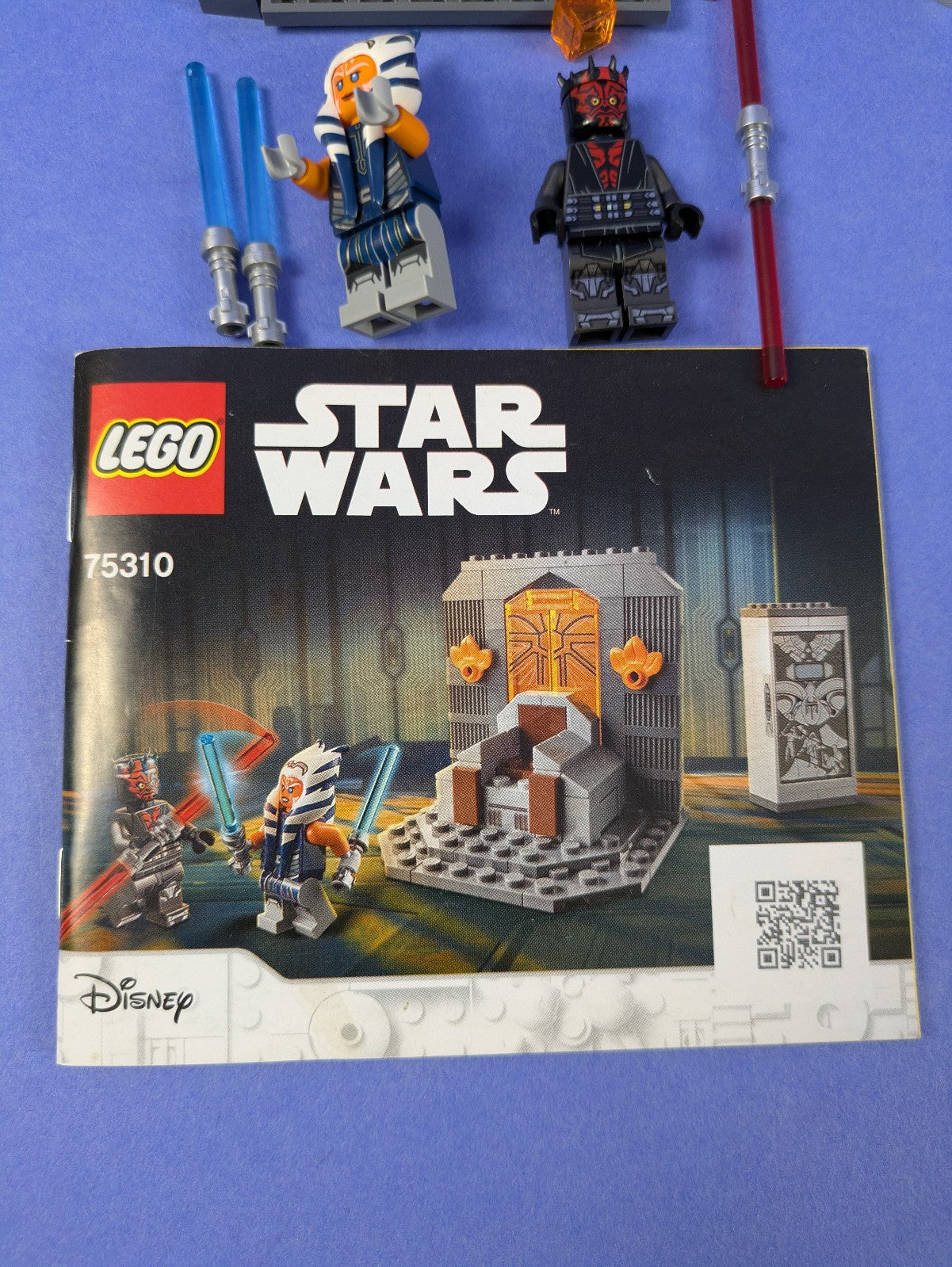 LEGO Star Wars Duel on Mandalore 75310 Complete Set Pre-Owned