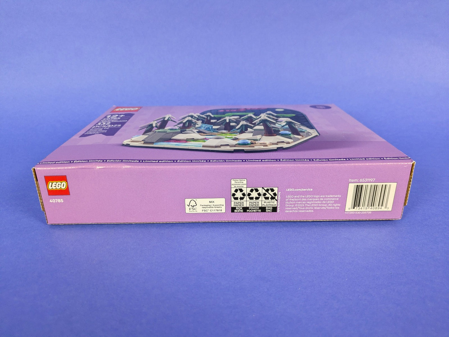 Lego Promotional: Northern Lights Diorama 40785 New