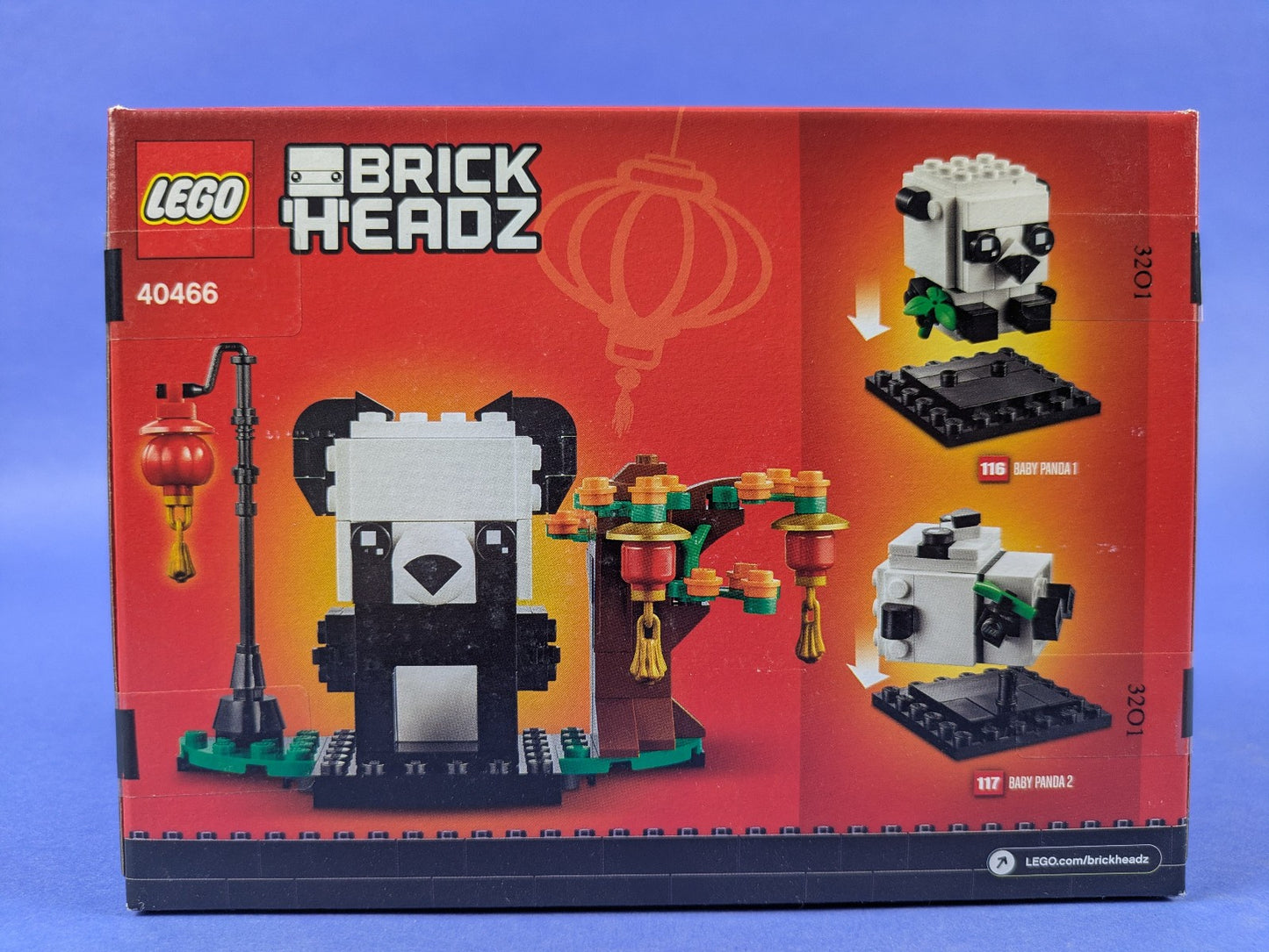 Lego BrickHeadz: Chinese New Year: Chinese New Year Pandas Set 40466 BRAND NEW