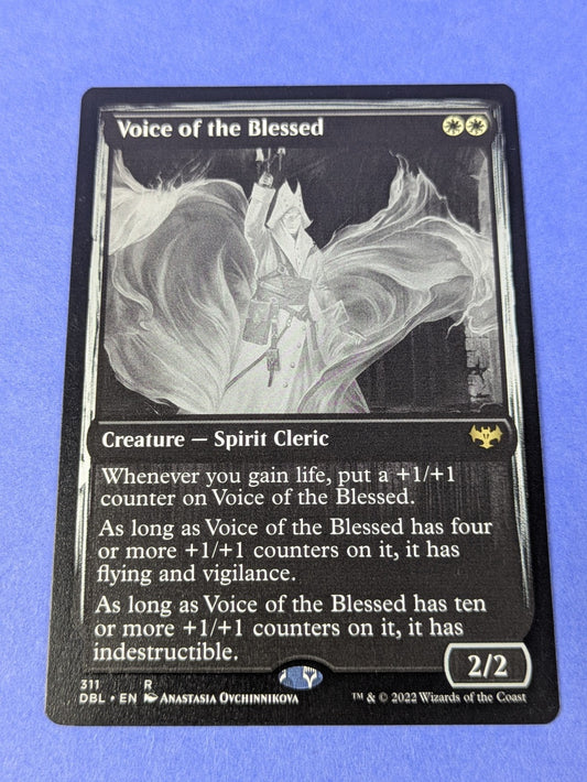 MTG Magic: Innistrad: Double Feature: Voice of the Blessed #311 Rare - NM