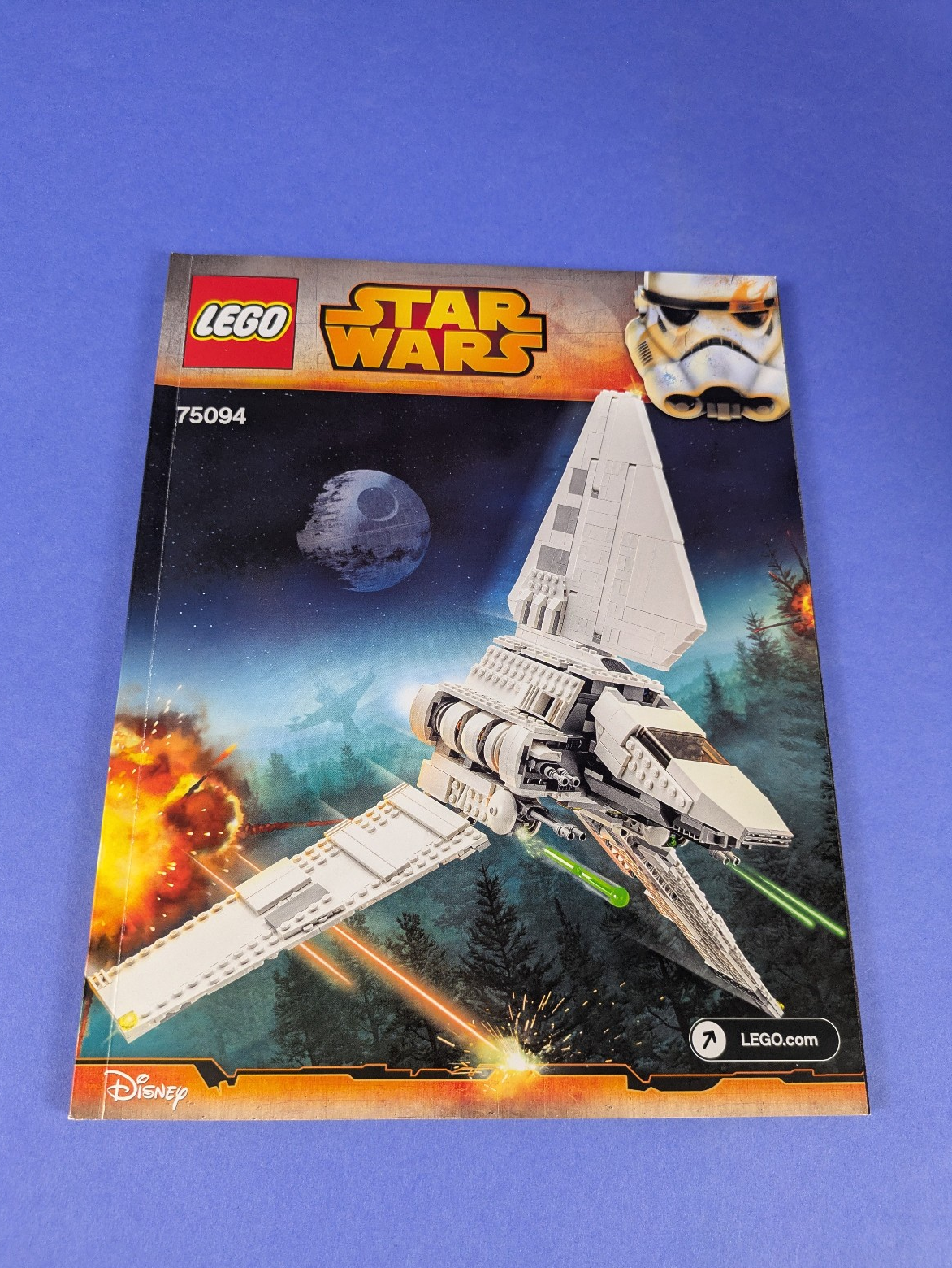 Lego Star Wars: Episode 4-6: Imperial Shuttle Tydirium Set 75094 Complete Set