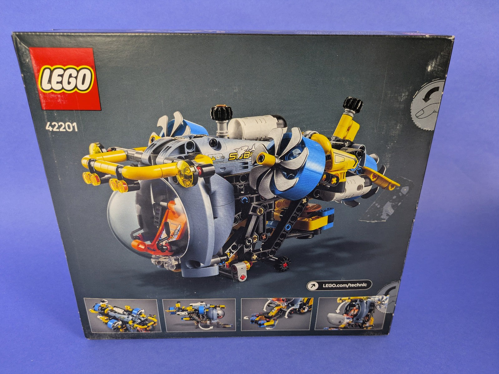 Lego Technic: Model: Harbor: Deep-Sea Research Submarine 42201