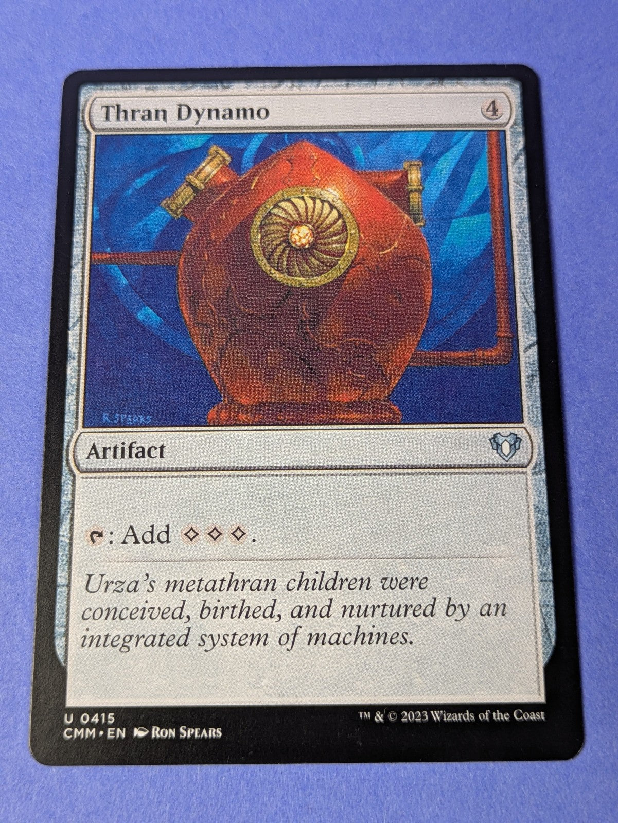 MTG Magic: Commander Masters: Thran Dynamo #0415 Uncommon - NM