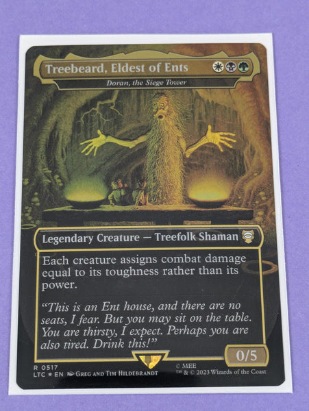 treebeard mtg card MTG: LOTR: Treebeard, Eldest of Ents