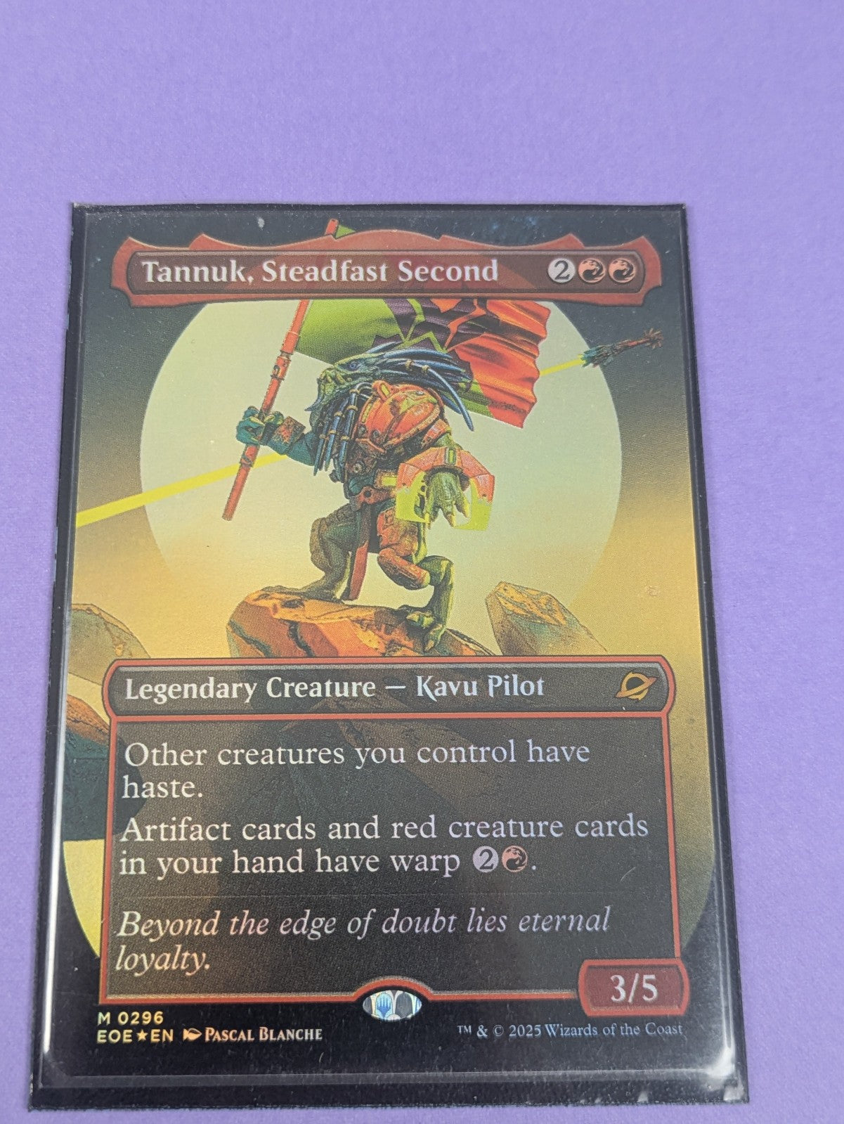 MTG: Edge of Eternities: Tannuk, Steadfast Second Foil #0296 Mythic - NM