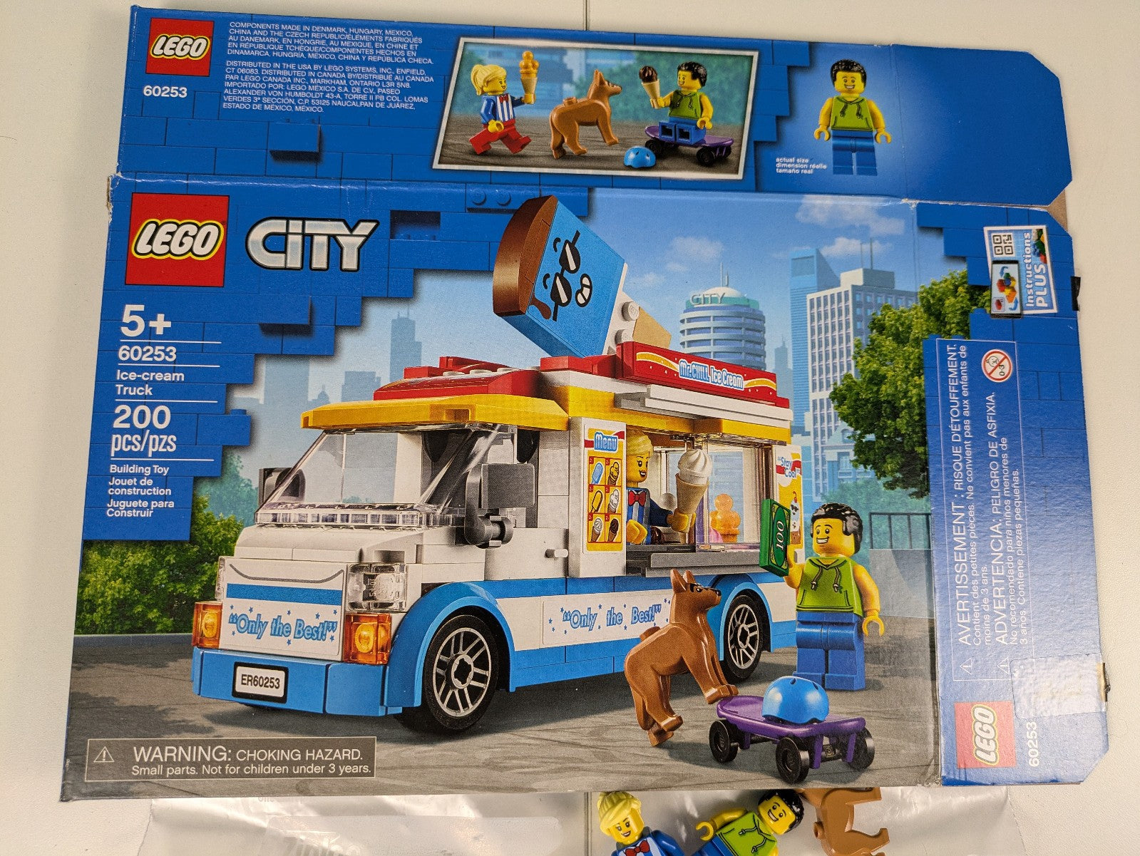 Lego Town: City: Food & Drink: Ice-cream Truck Set 60253 - Complete Set