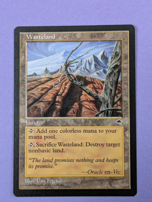 MTG Magic The Gathering: Tempest: Wasteland Uncommon - NM