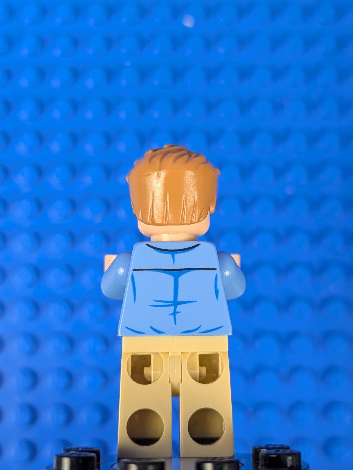 Lego Jurassic World: Dr. Alan Grant - Medium Blue Shirt jw019 Sets 75932, 75936