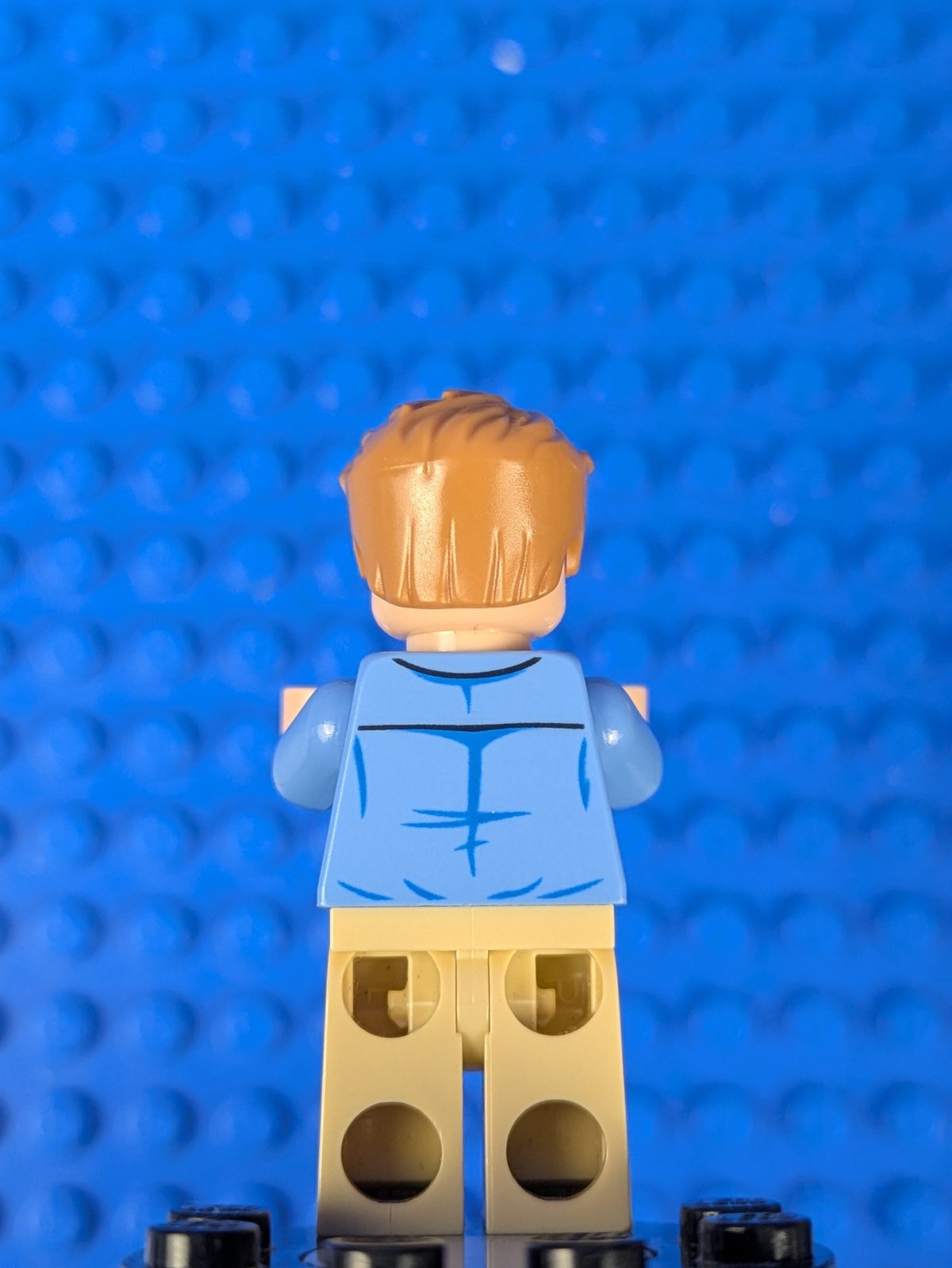 Lego Jurassic World: Dr. Alan Grant - Medium Blue Shirt jw019 Sets 75932, 75936