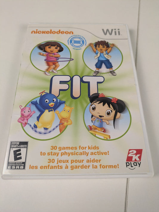 Nickelodeon Fit (Nintendo Wii, 2010) CIB