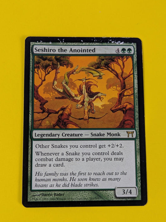 MTG Magic: Champions of Kamigawa: Seshiro the Anointed #241/306 Rare - DMG