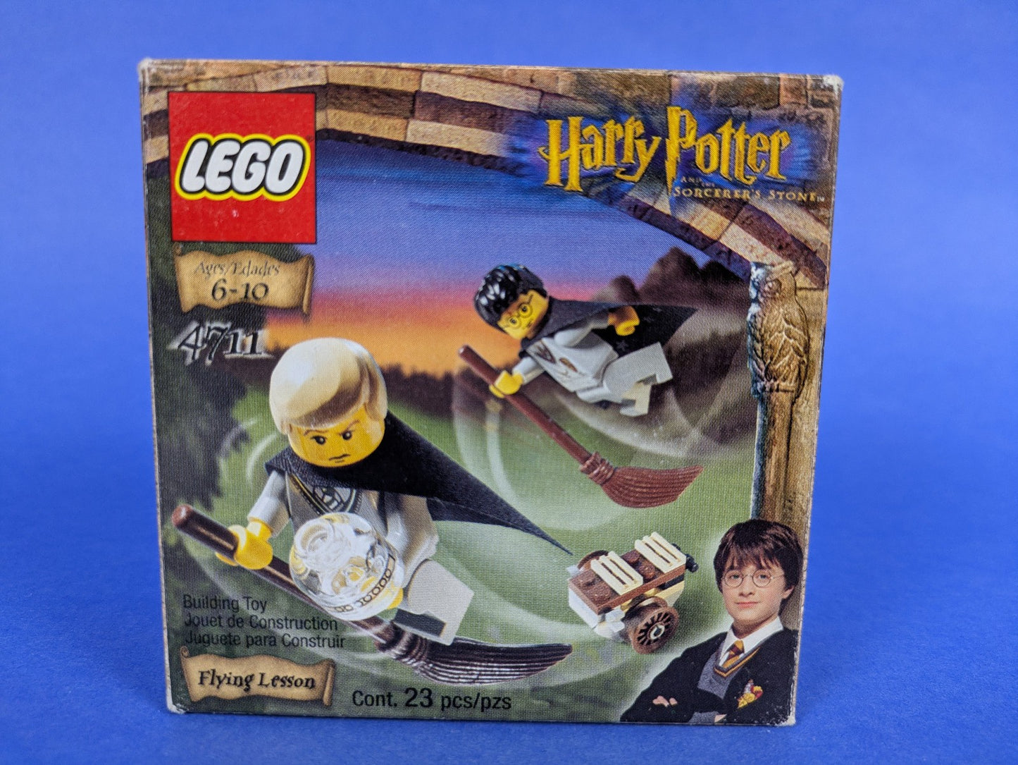 Lego Harry Potter: Sorcerer's Stone: Flying Lesson Set 4711 Complete Set