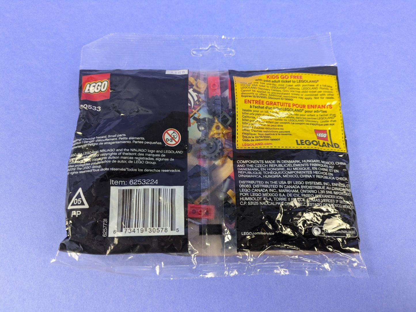 Lego NINJAGO: The LEGO NINJAGO Movie: Kendo Lloyd polybag Set 30608 BRAND NEW