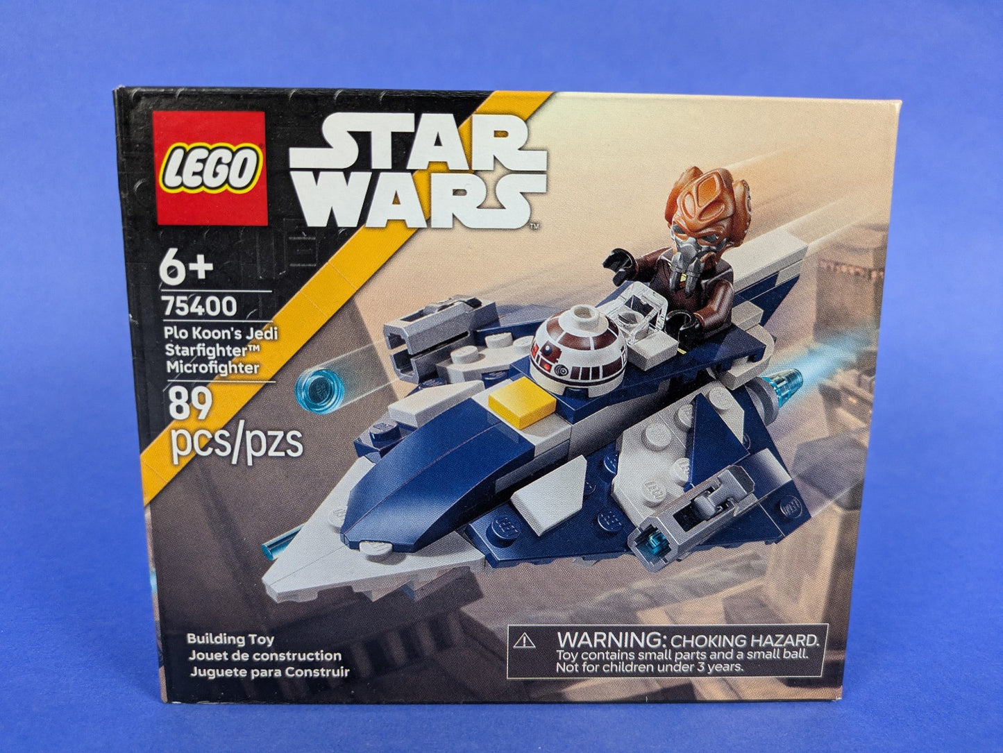 Lego Star Wars: Plo Koon's Jedi Starfighter Microfighter Set 75400 BRAND NEW