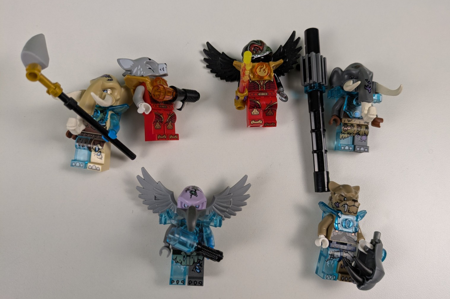 Lego LEGENDS OF CHIMA: Maula's Ice Mammoth Stomper Set 70145 - Incomplete Set