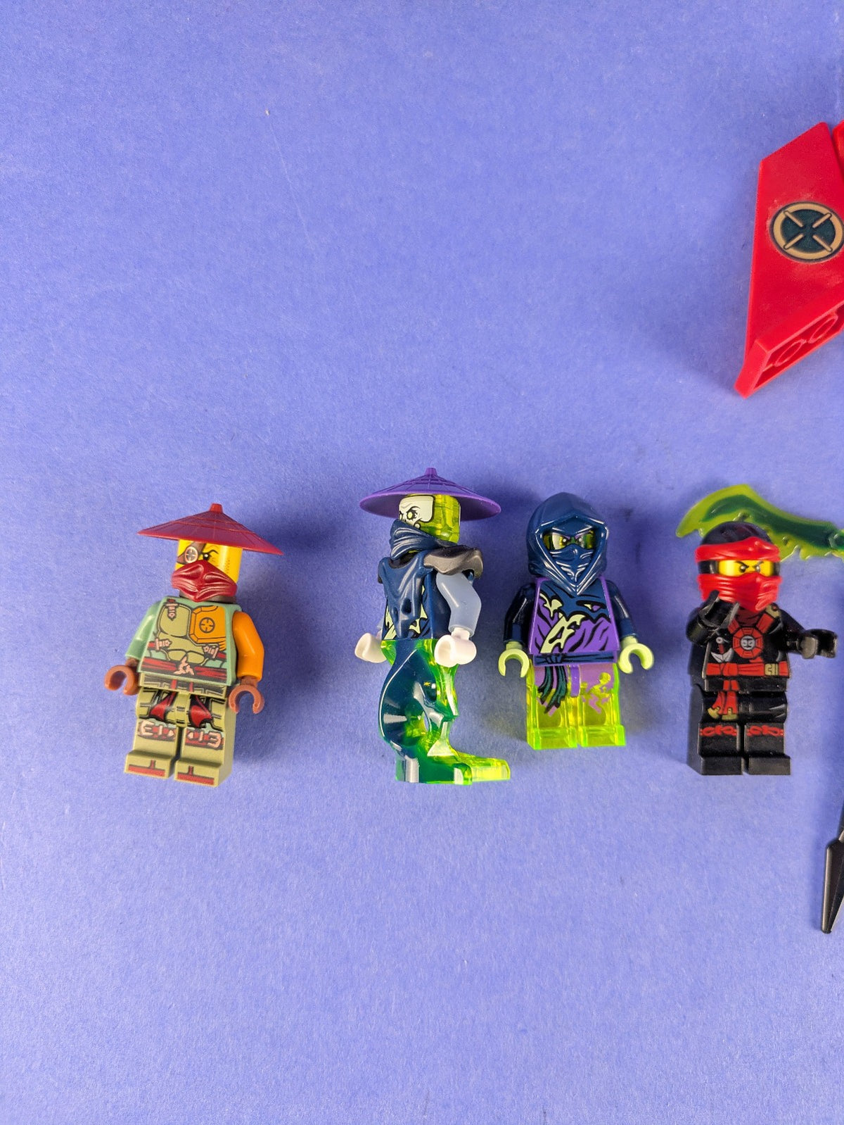 LEGO NINJAGO Ronin R.E.X. 70735 Incomplete Set Pre-Owned