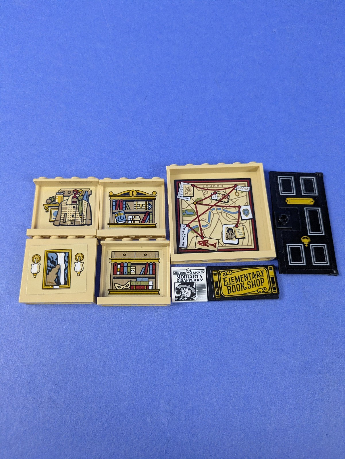 LEGO Creator Sherlock Holmes: Book Nook 10351 Complete Set Pre-Owned