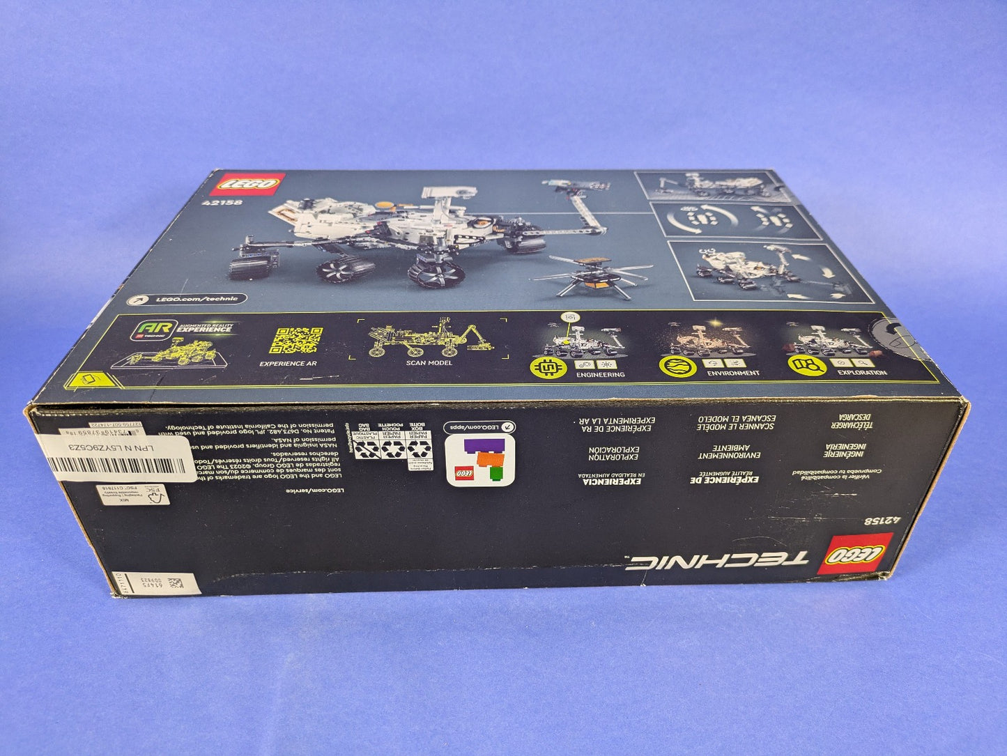 Lego Technic: Space Exploration: NASA Mars Rover Perseverance 42158 BRAND NEW