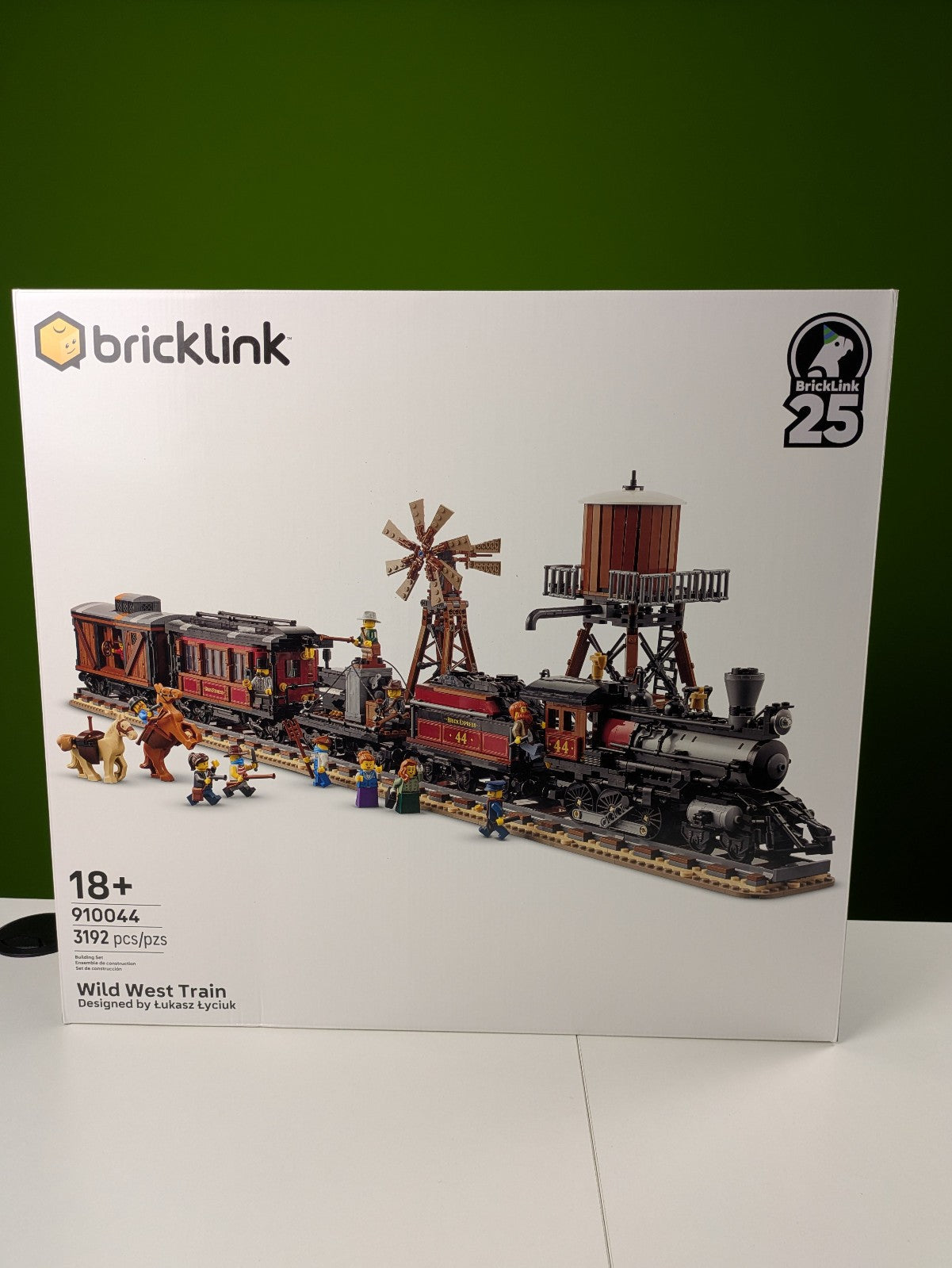 Lego BrickLink Designer Program: Series 4: Wild West Train 910044 - Brand New