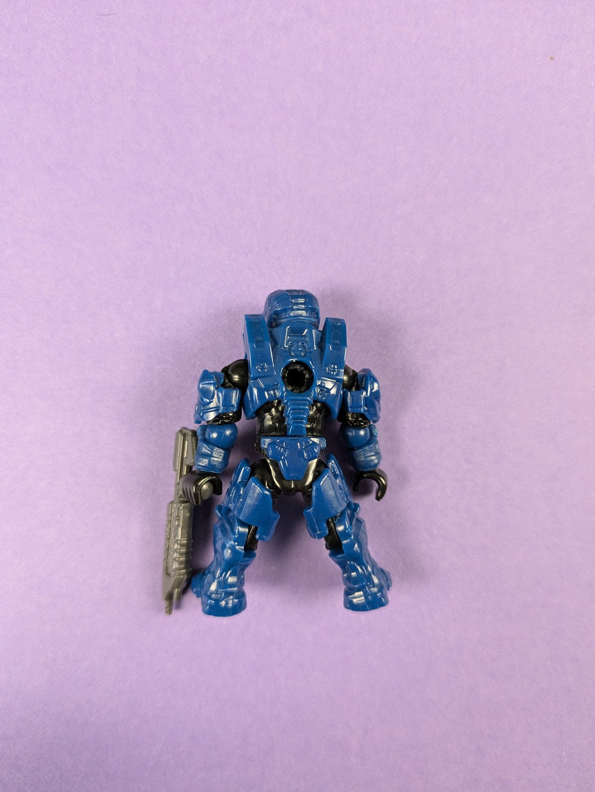 HALO Mega Bloks Construx Cobalt Blue UNSC Spartan Mark VI CNC84 Series