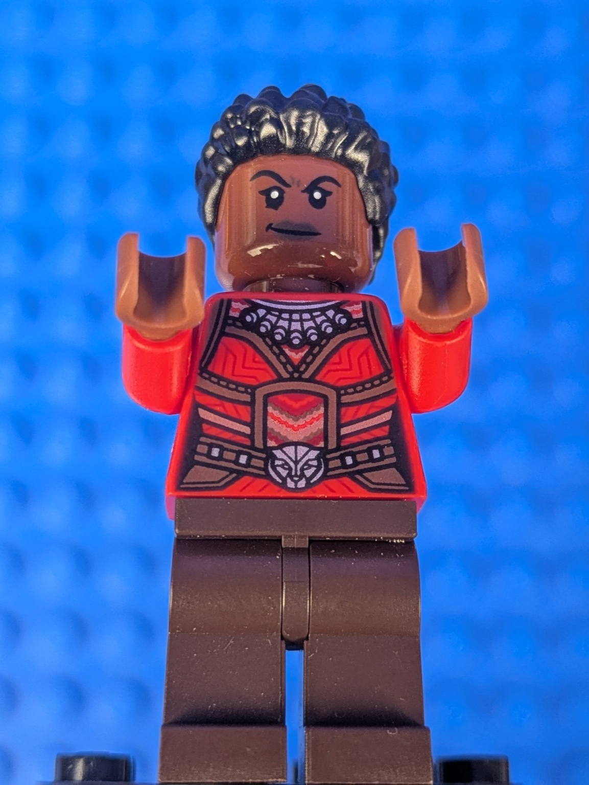 Lego Super Heroes: Black Panther: Nakia - Red Top sh0467 Set 76100