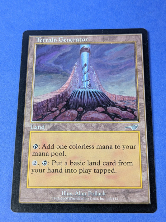 MTG Magic: Nemesis: Terrain Generator #143/143 Uncommon - LP