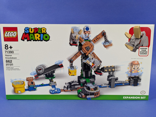 Lego Super Mario: Reznor Knockdown - Expansion Set 71390 BRAND NEW