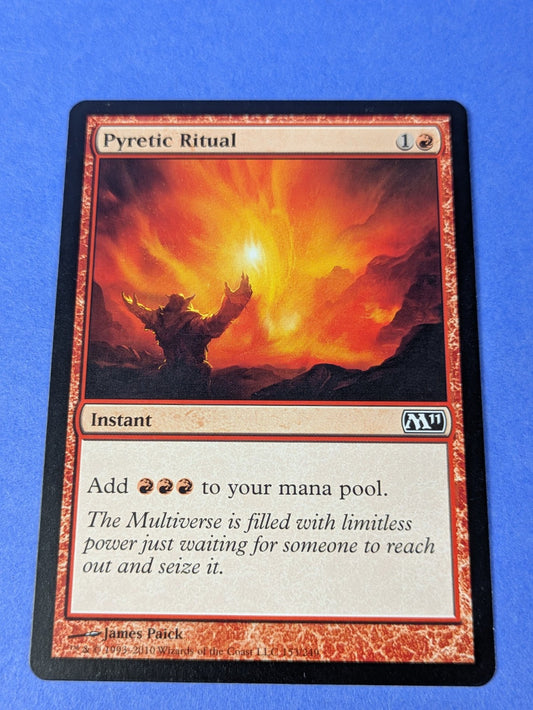 MTG Magic: Magic 2011: Pyretic Ritual #153/249 Common - LP