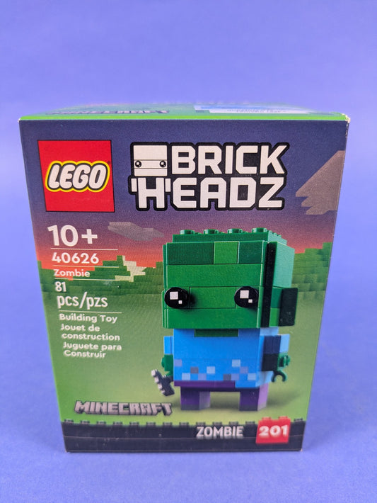 Lego BrickHeadz: Minecraft: Zombie Set 40626 BRAND NEW
