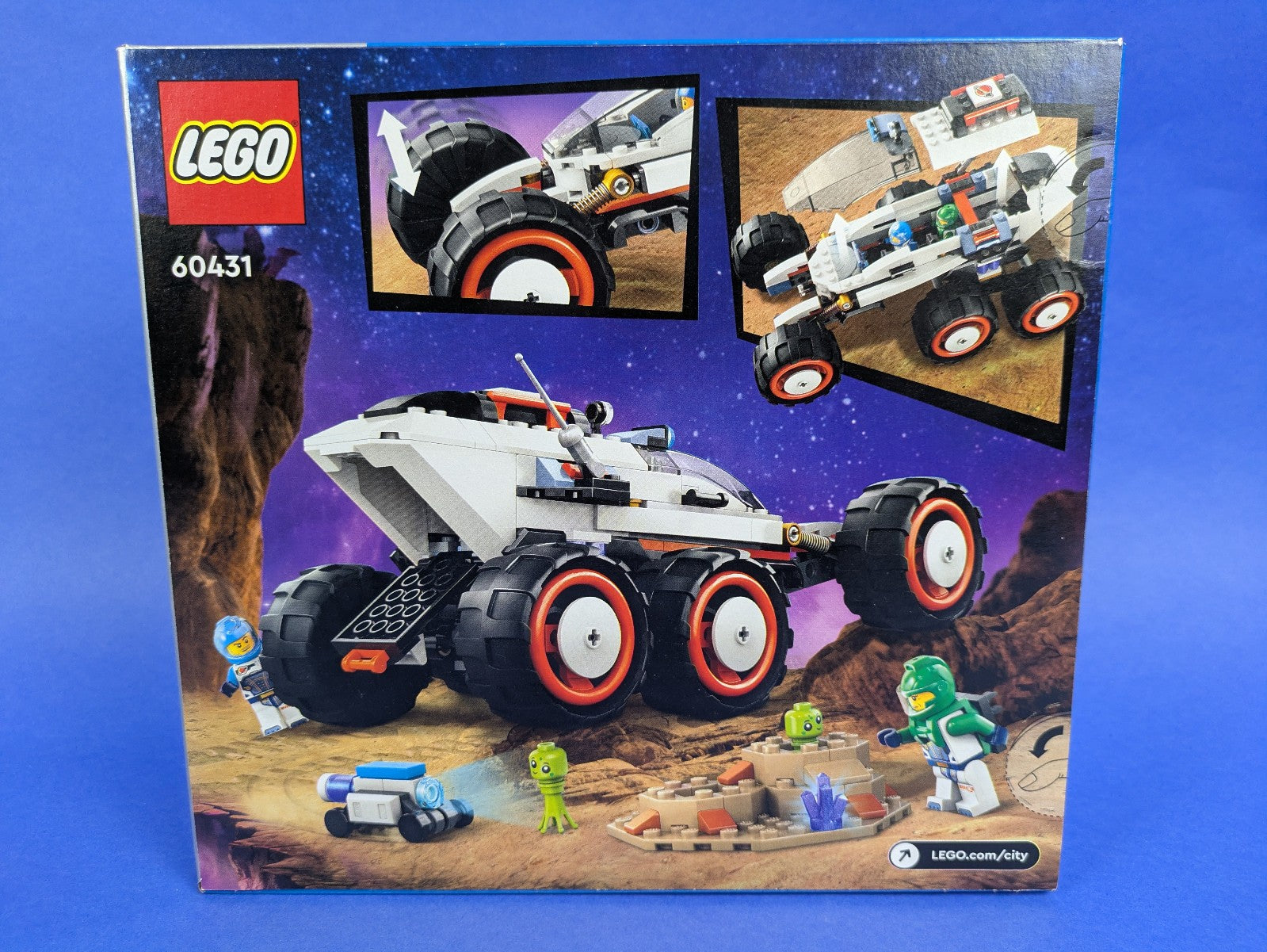 Lego Town: City: Space Explorer Rover and Alien Life Set 60431 BRAND NEW