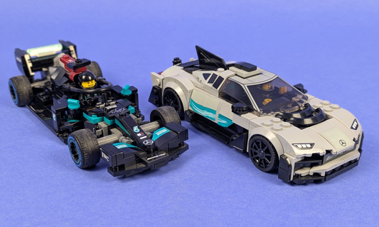 Lego SPEED CHAMPIONS: Mercedes-AMG F1 W12 E Performance & Mercedes-AMG Set 76909