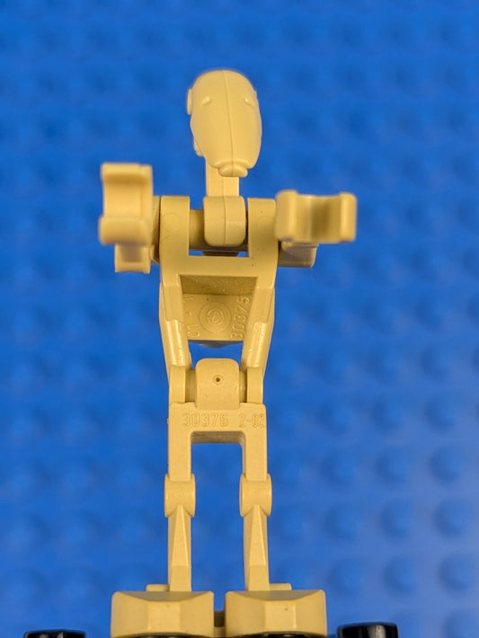 Lego Star Wars: Battle Droid - Tan Angled/Straight Arms sw0001c Sets 7662, 9515