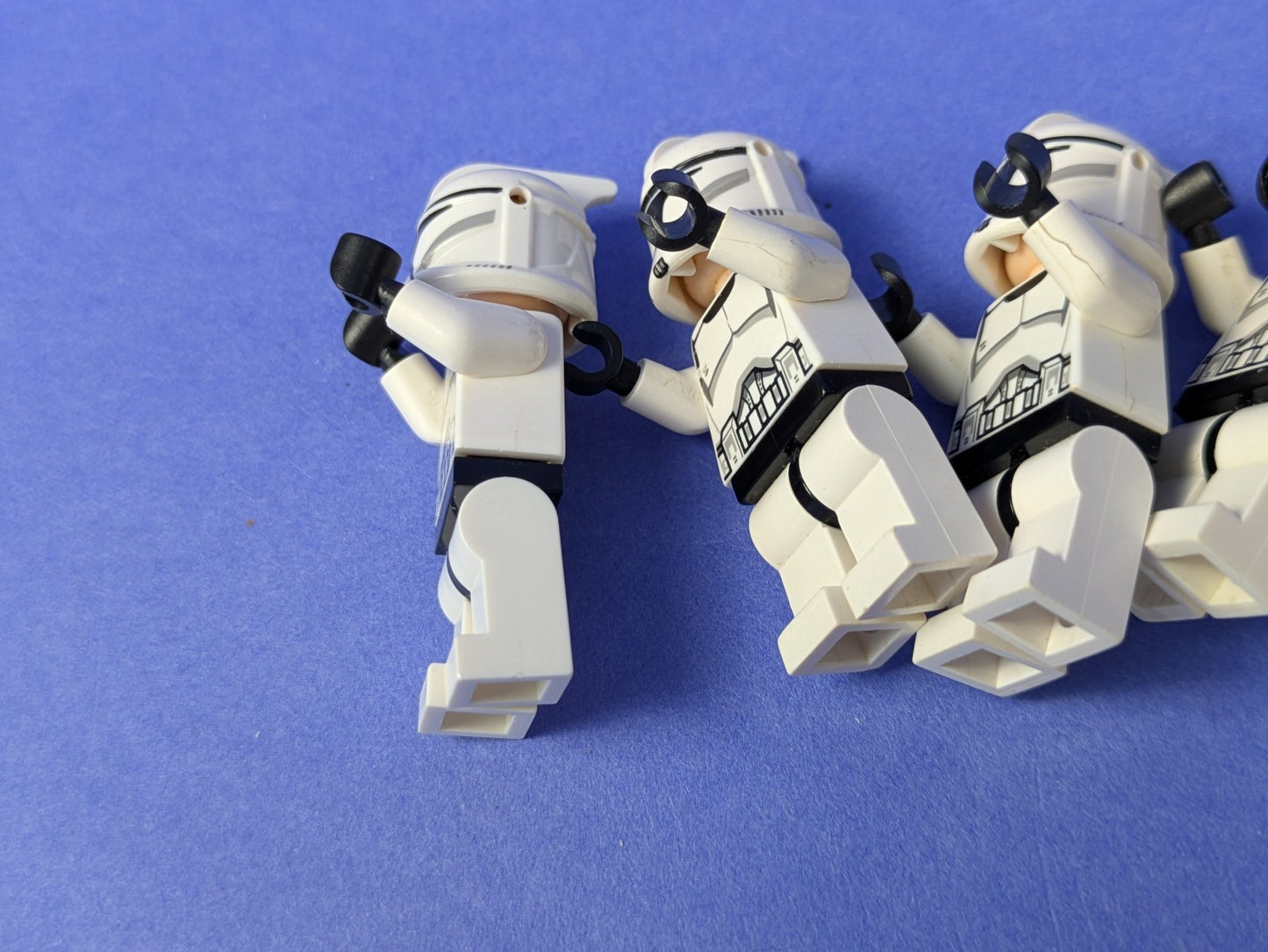 LEGO Star Wars Clone Trooper (Phase 1) - Scowl (8X) sw0442 75015 75016
